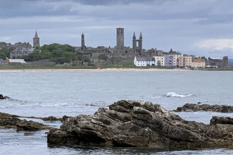 St Andrews from the east